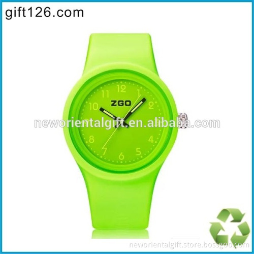 Custom logo Silicone Waterproof Jelly Watches